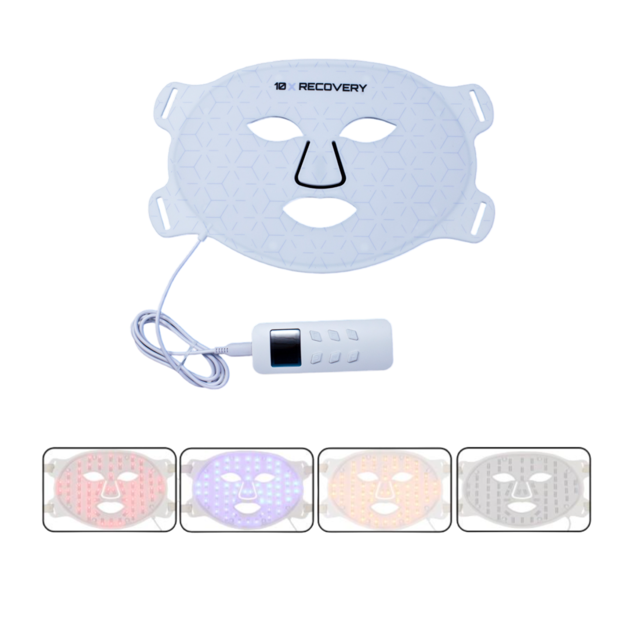 LED Face Mask - White